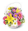 The FTD� Happy Blooms� Basket